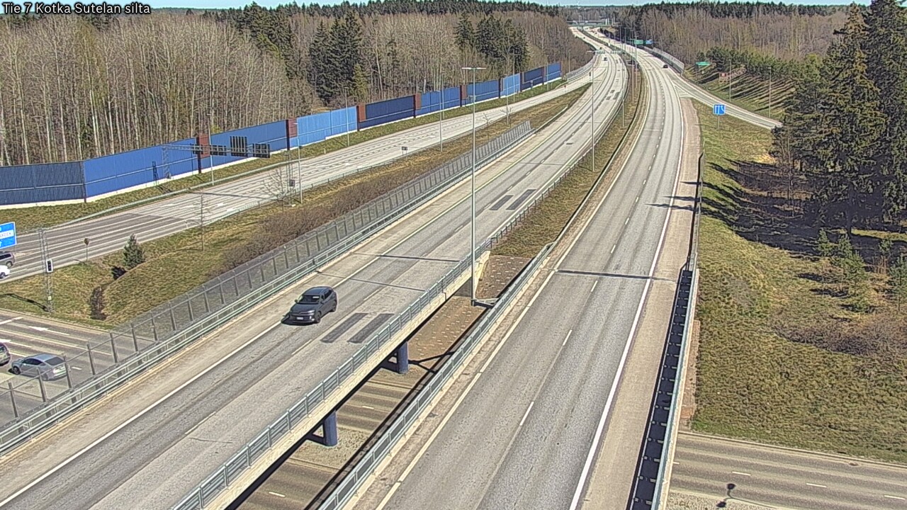 Weather Camera Image Road 7 Kotka Sutelan silta, Kotka, Kymenlaakso