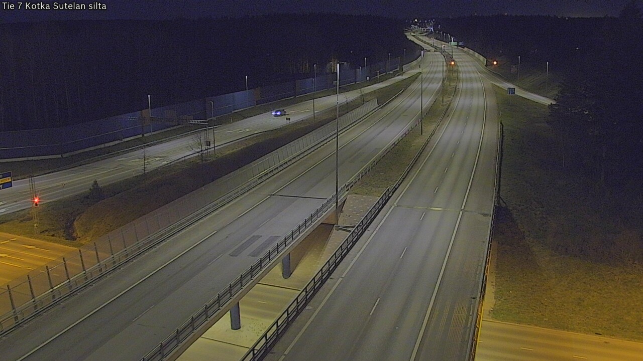 Weather Camera Image Väg 7 Kotka Sutelan silta, Kotka, Kymenlaakso