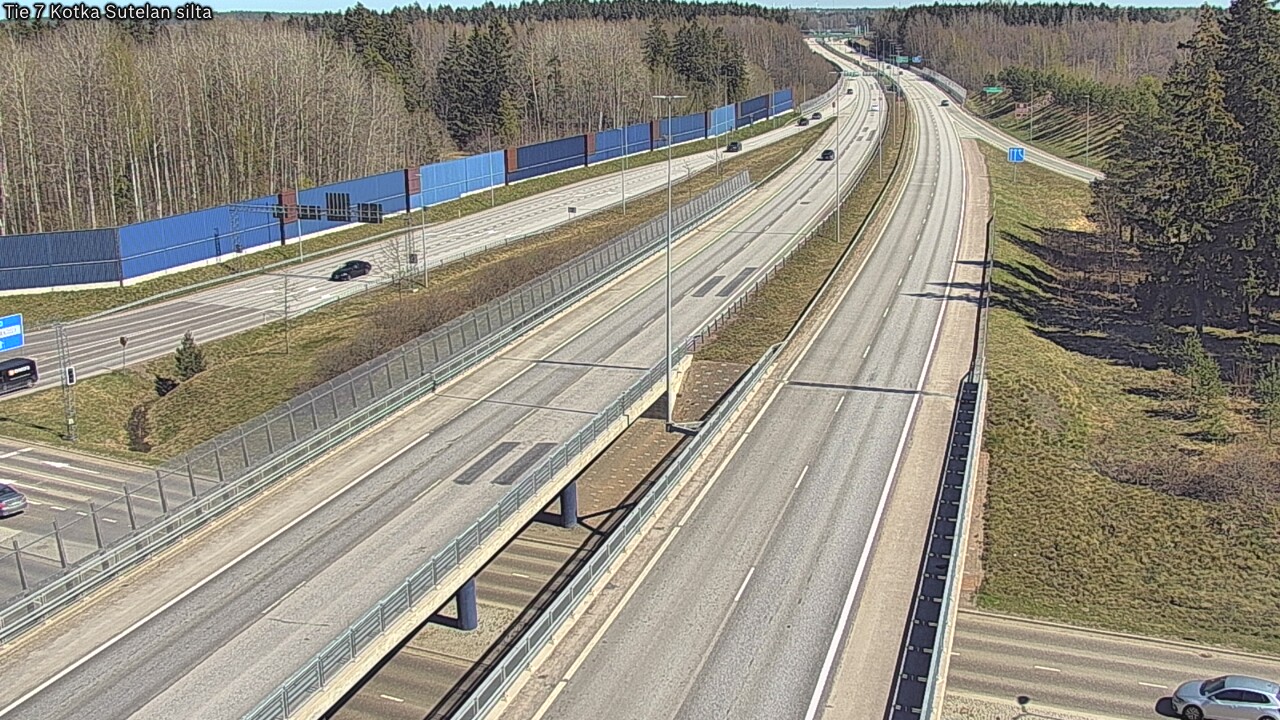 Weather Camera Image Road 7 Kotka Sutelan silta, Kotka, Kymenlaakso