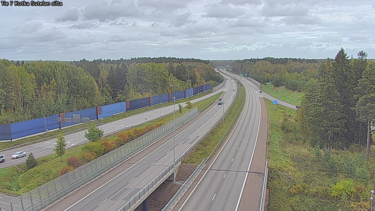 Weather Camera Image Road 7 Kotka Sutelan silta, Kotka, Kymenlaakso
