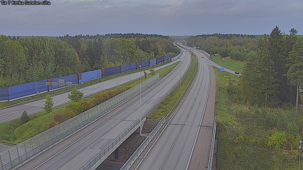 Weather Camera Image Road 7 Kotka Sutelan silta, Kotka, Kymenlaakso