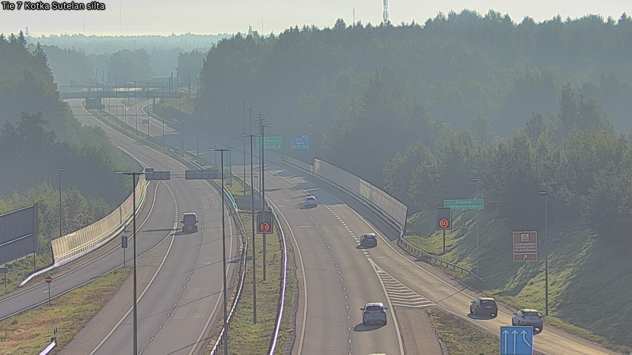 Weather Camera Image Road 7 Kotka Sutelan silta, Kotka, Kymenlaakso