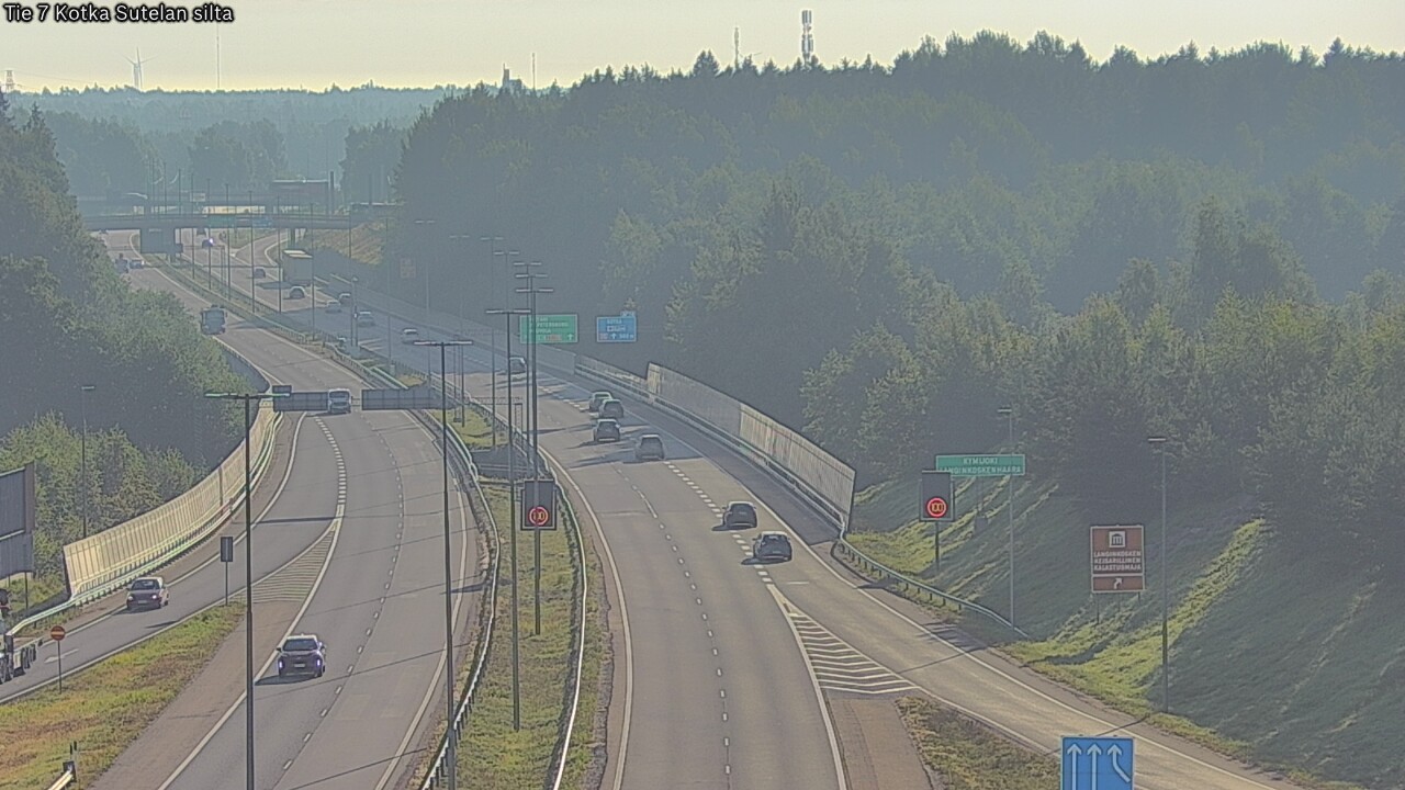 Weather Camera Image Road 7 Kotka Sutelan silta, Kotka, Kymenlaakso