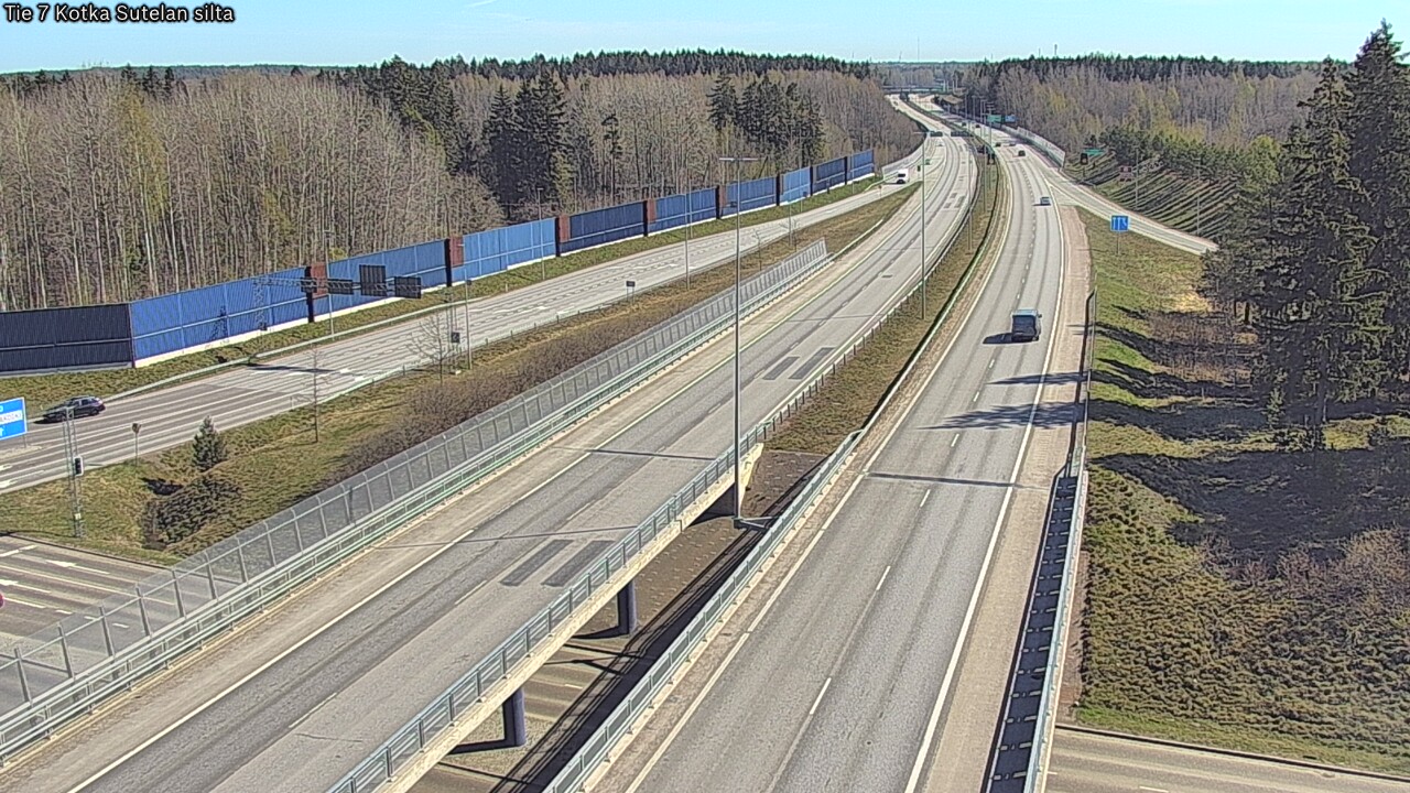Weather Camera Image Road 7 Kotka Sutelan silta, Kotka, Kymenlaakso