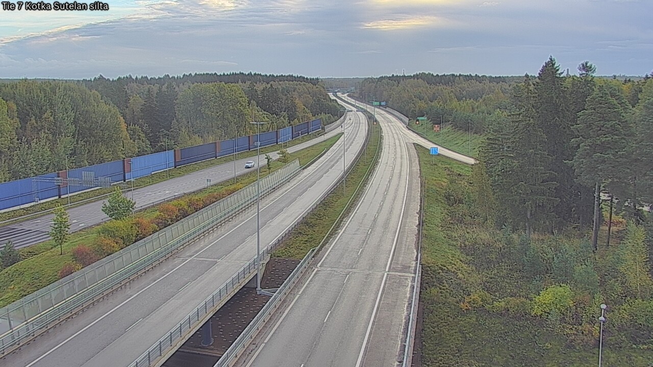 Weather Camera Image Road 7 Kotka Sutelan silta, Kotka, Kymenlaakso