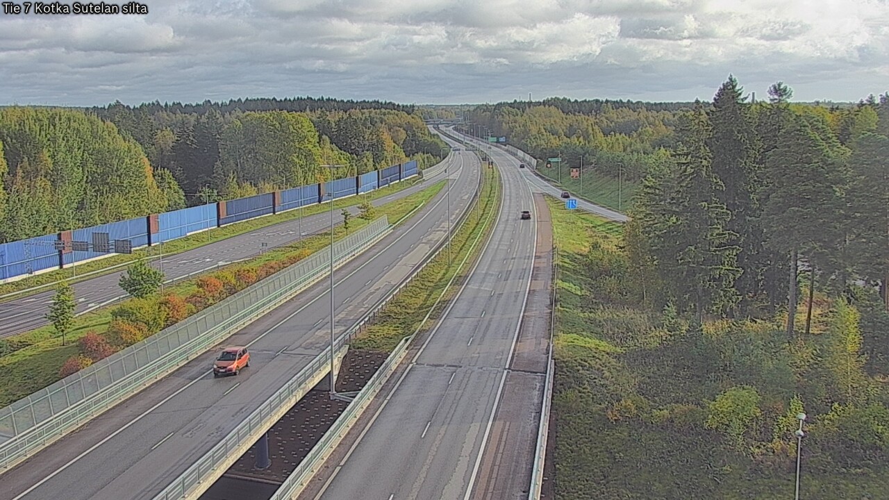 Weather Camera Image Road 7 Kotka Sutelan silta, Kotka, Kymenlaakso
