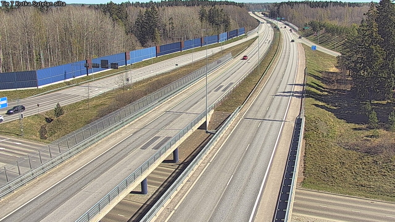 Weather Camera Image Road 7 Kotka Sutelan silta, Kotka, Kymenlaakso