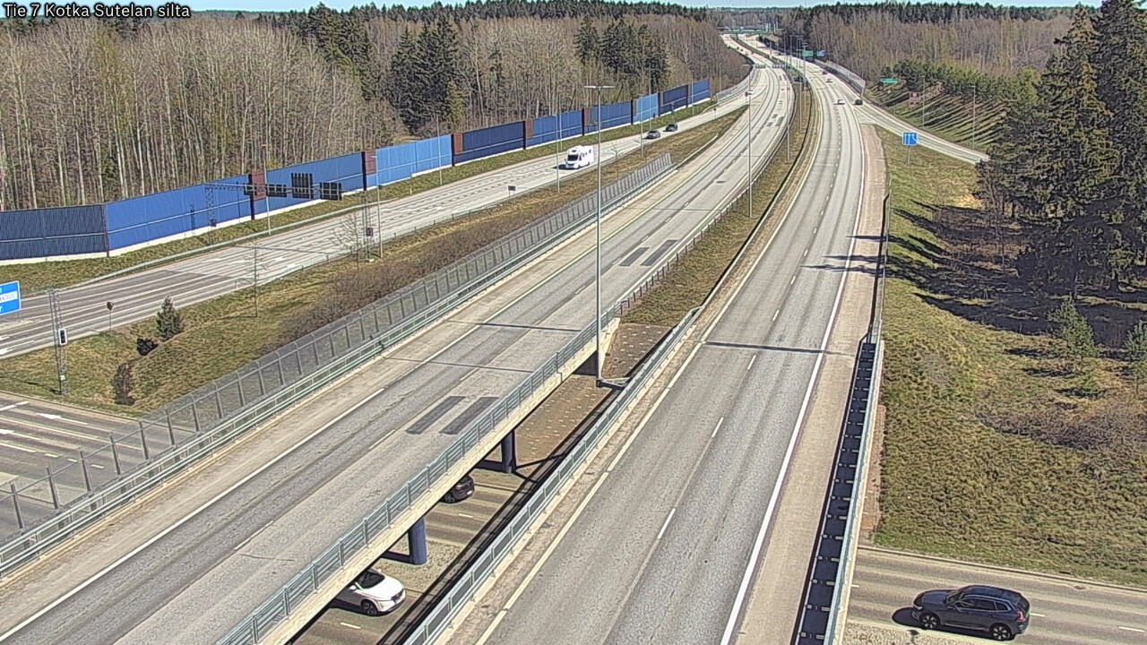 Weather Camera Image Road 7 Kotka Sutelan silta, Kotka, Kymenlaakso