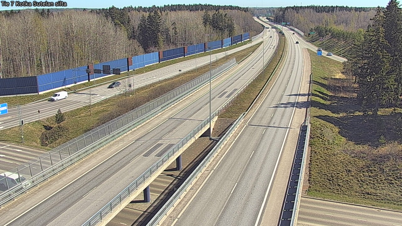 Weather Camera Image Road 7 Kotka Sutelan silta, Kotka, Kymenlaakso