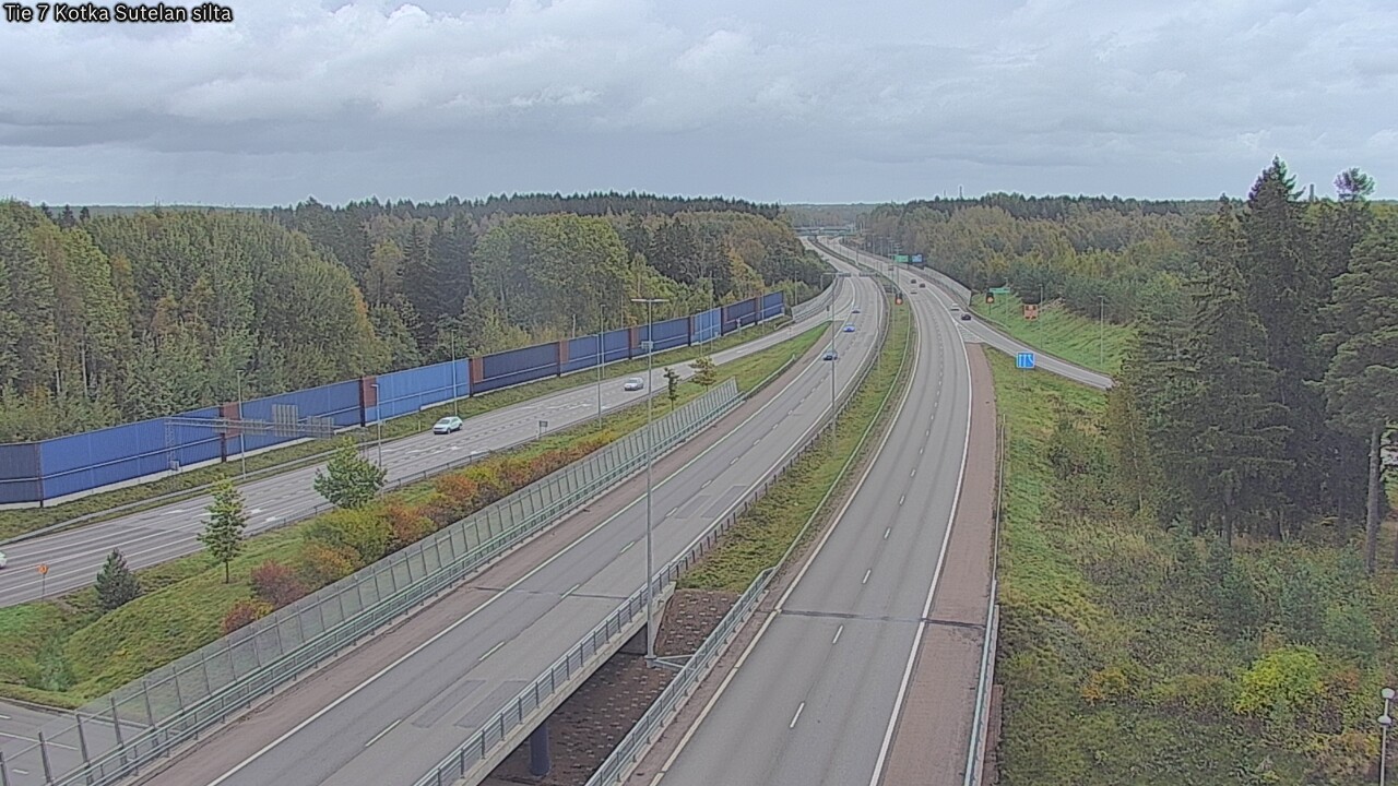 Weather Camera Image Road 7 Kotka Sutelan silta, Kotka, Kymenlaakso