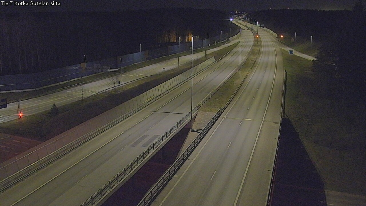 Weather Camera Image Väg 7 Kotka Sutelan silta, Kotka, Kymenlaakso