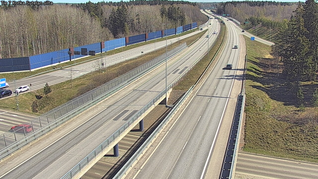 Weather Camera Image Road 7 Kotka Sutelan silta, Kotka, Kymenlaakso