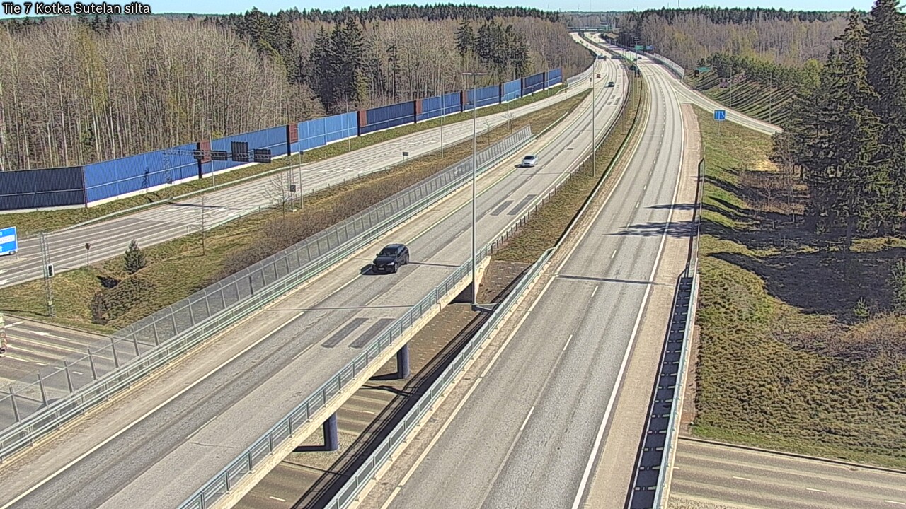 Weather Camera Image Road 7 Kotka Sutelan silta, Kotka, Kymenlaakso