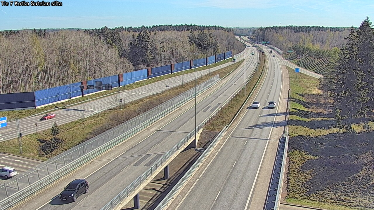Weather Camera Image Road 7 Kotka Sutelan silta, Kotka, Kymenlaakso