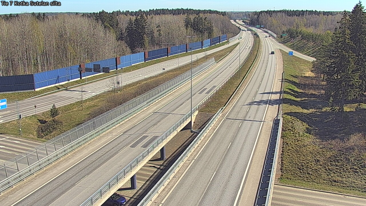 Weather Camera Image Road 7 Kotka Sutelan silta, Kotka, Kymenlaakso