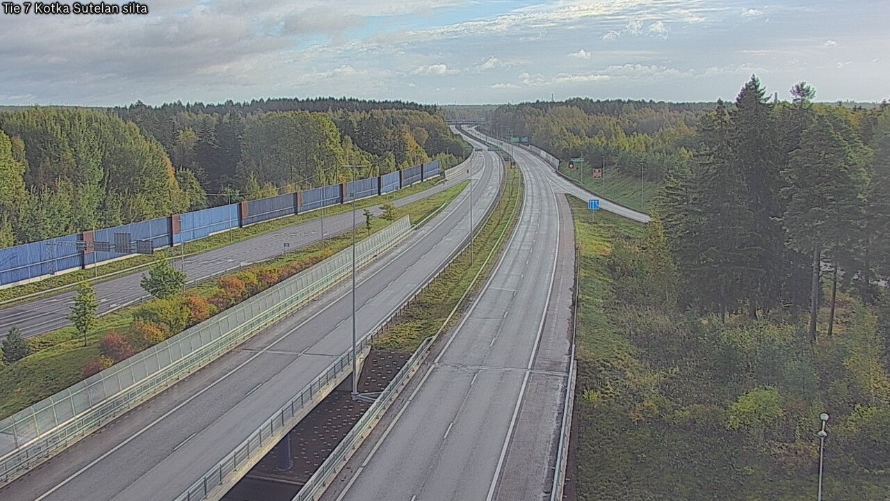 Weather Camera Image Road 7 Kotka Sutelan silta, Kotka, Kymenlaakso