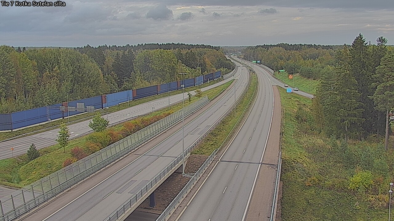 Weather Camera Image Road 7 Kotka Sutelan silta, Kotka, Kymenlaakso