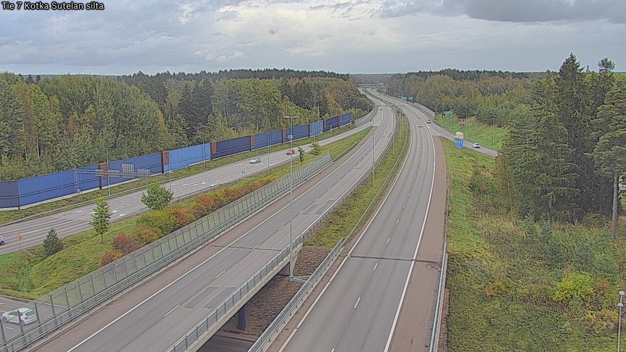 Weather Camera Image Road 7 Kotka Sutelan silta, Kotka, Kymenlaakso
