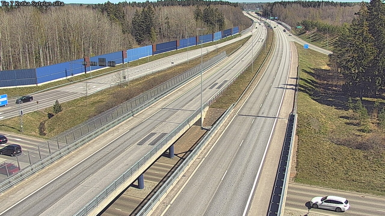 Weather Camera Image Road 7 Kotka Sutelan silta, Kotka, Kymenlaakso