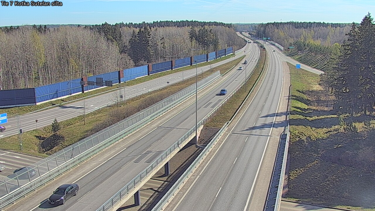 Weather Camera Image Road 7 Kotka Sutelan silta, Kotka, Kymenlaakso