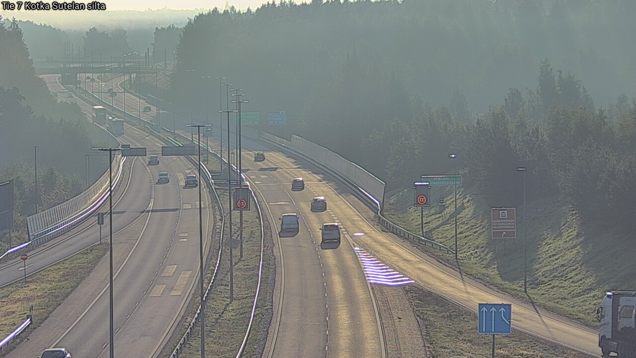 Weather Camera Image Road 7 Kotka Sutelan silta, Kotka, Kymenlaakso