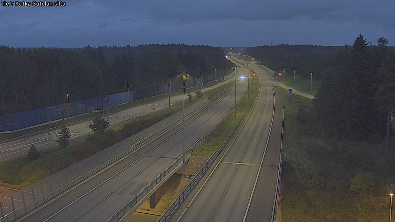 Weather Camera Image Road 7 Kotka Sutelan silta, Kotka, Kymenlaakso
