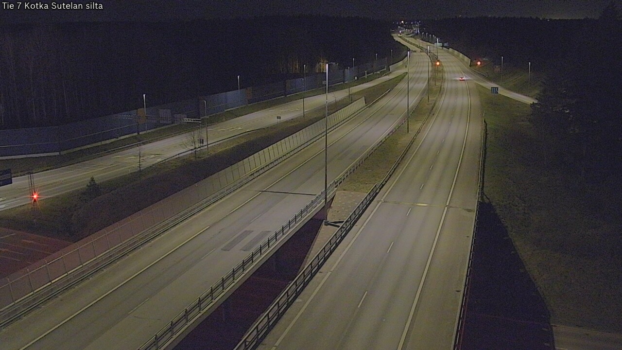 Weather Camera Image Väg 7 Kotka Sutelan silta, Kotka, Kymenlaakso
