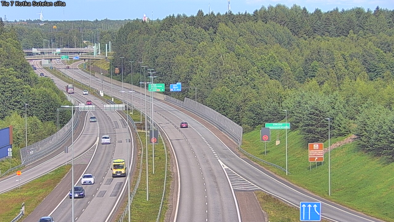 Kelikamerat Kuva Tie 7 Kotka Sutelan silta, Kotka, Kymenlaakso