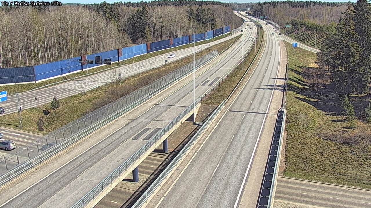 Weather Camera Image Road 7 Kotka Sutelan silta, Kotka, Kymenlaakso