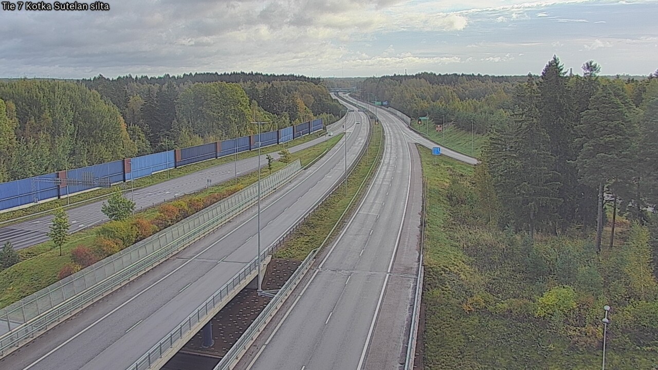 Weather Camera Image Road 7 Kotka Sutelan silta, Kotka, Kymenlaakso