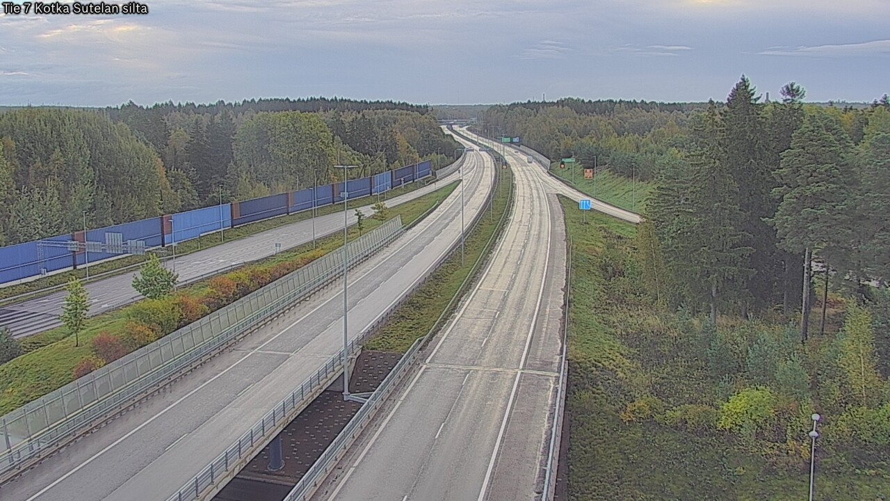 Weather Camera Image Road 7 Kotka Sutelan silta, Kotka, Kymenlaakso