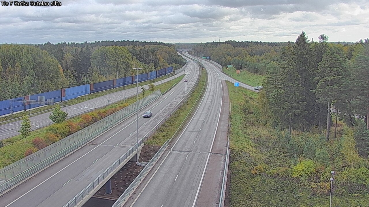 Weather Camera Image Road 7 Kotka Sutelan silta, Kotka, Kymenlaakso
