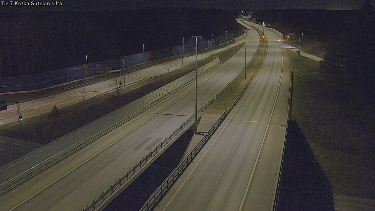Weather Camera Image Väg 7 Kotka Sutelan silta, Kotka, Kymenlaakso