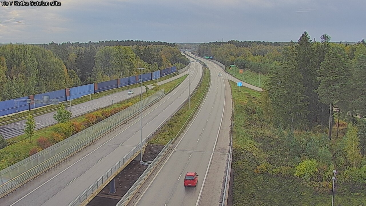 Weather Camera Image Road 7 Kotka Sutelan silta, Kotka, Kymenlaakso