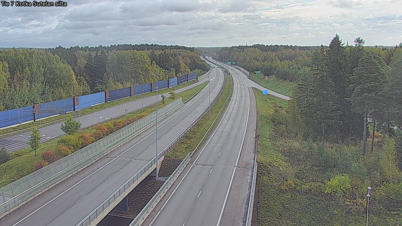 Weather Camera Image Road 7 Kotka Sutelan silta, Kotka, Kymenlaakso