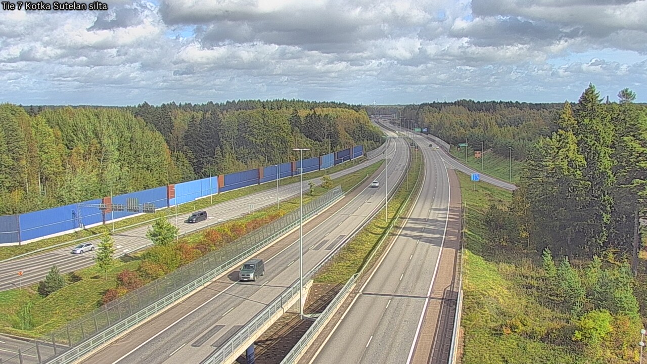 Weather Camera Image Road 7 Kotka Sutelan silta, Kotka, Kymenlaakso