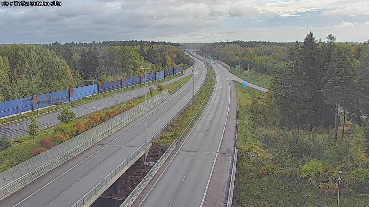 Weather Camera Image Road 7 Kotka Sutelan silta, Kotka, Kymenlaakso