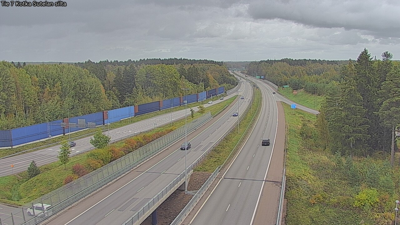 Weather Camera Image Road 7 Kotka Sutelan silta, Kotka, Kymenlaakso