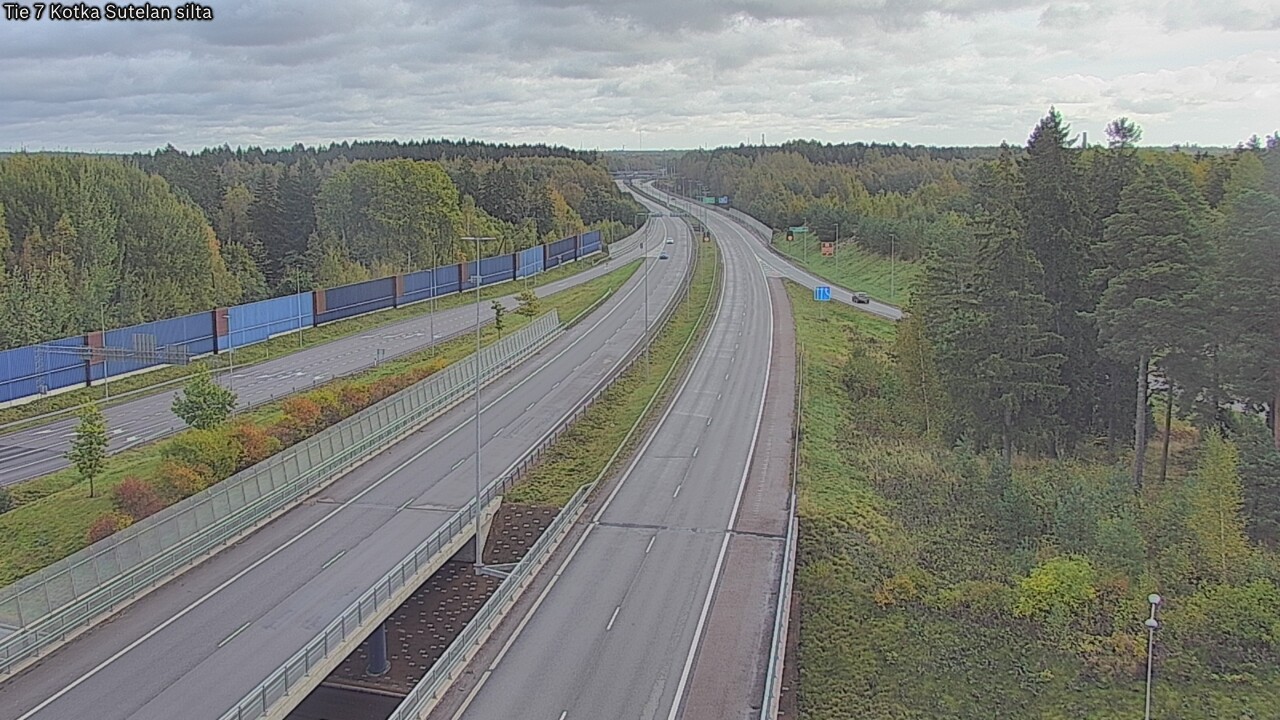 Weather Camera Image Road 7 Kotka Sutelan silta, Kotka, Kymenlaakso