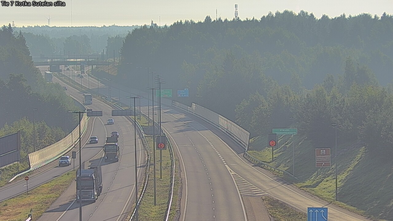 Weather Camera Image Road 7 Kotka Sutelan silta, Kotka, Kymenlaakso