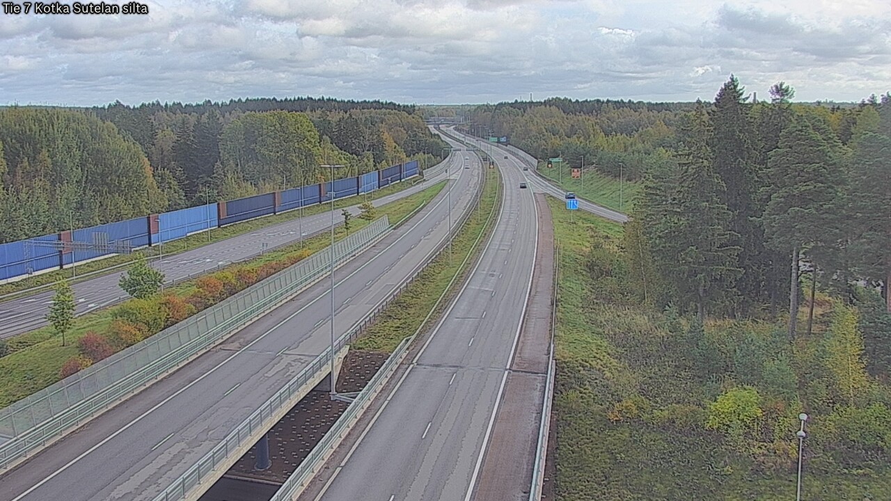 Weather Camera Image Road 7 Kotka Sutelan silta, Kotka, Kymenlaakso