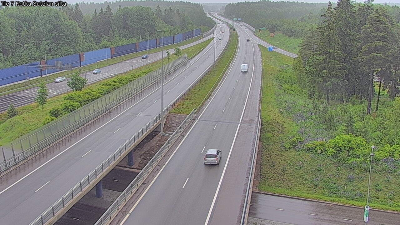 Weather Camera Image Väg 7 Kotka Sutelan silta, Kotka, Kymenlaakso