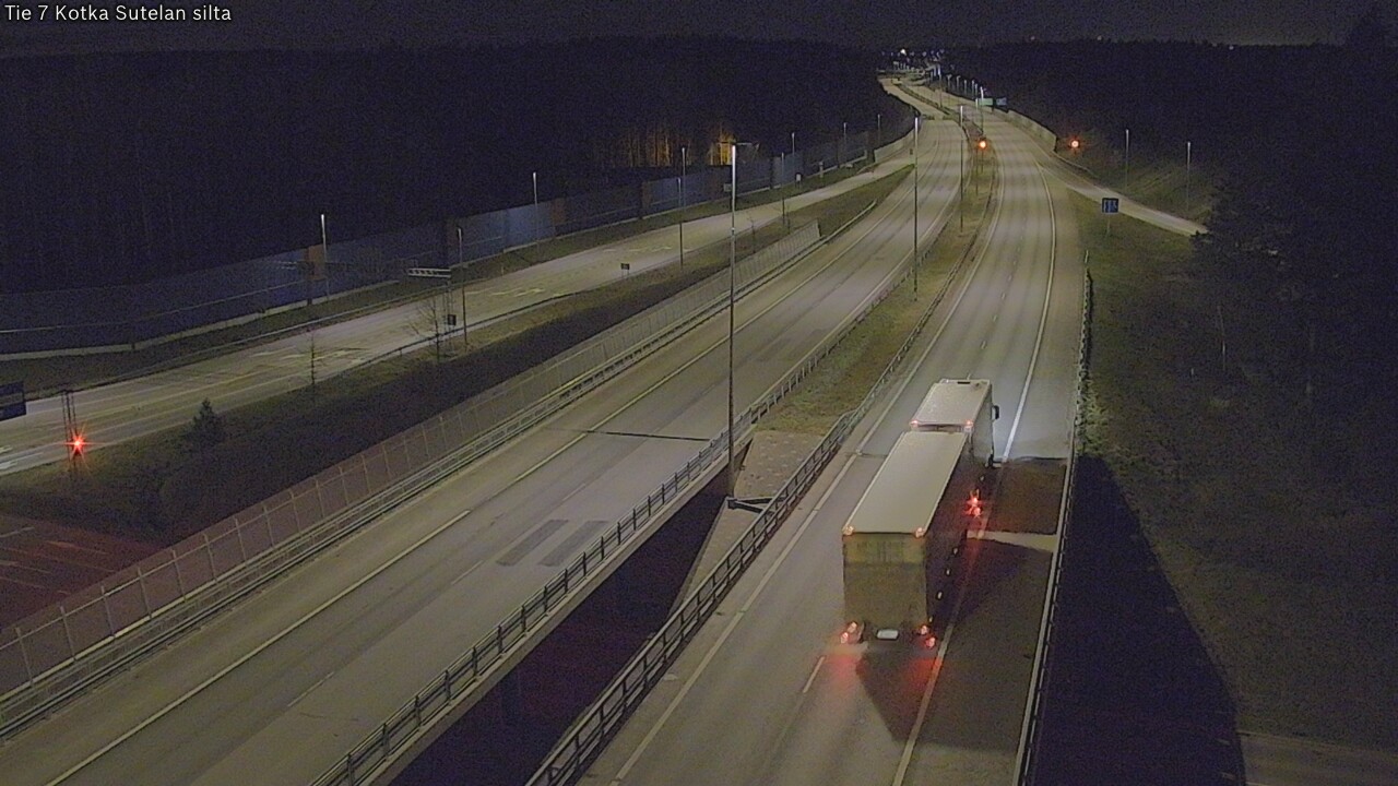 Weather Camera Image Väg 7 Kotka Sutelan silta, Kotka, Kymenlaakso