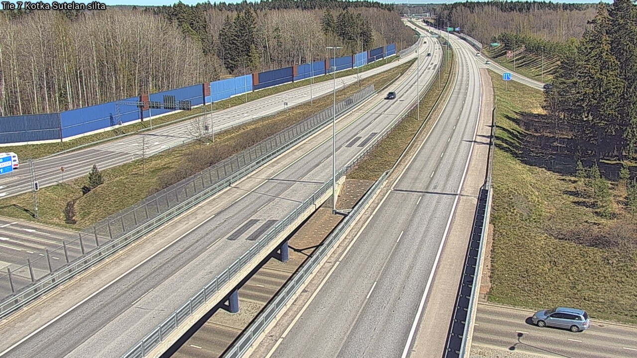 Weather Camera Image Road 7 Kotka Sutelan silta, Kotka, Kymenlaakso