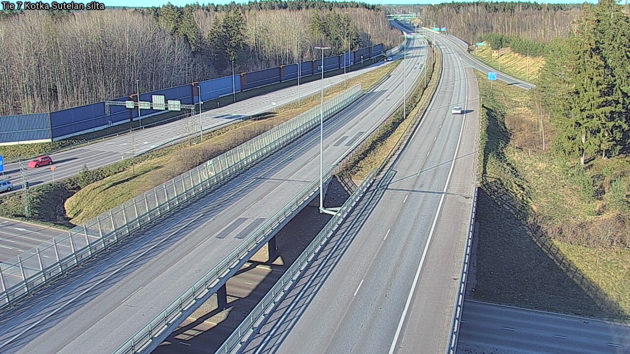 Weather Camera Image Väg 7 Kotka Sutelan silta, Kotka, Kymenlaakso
