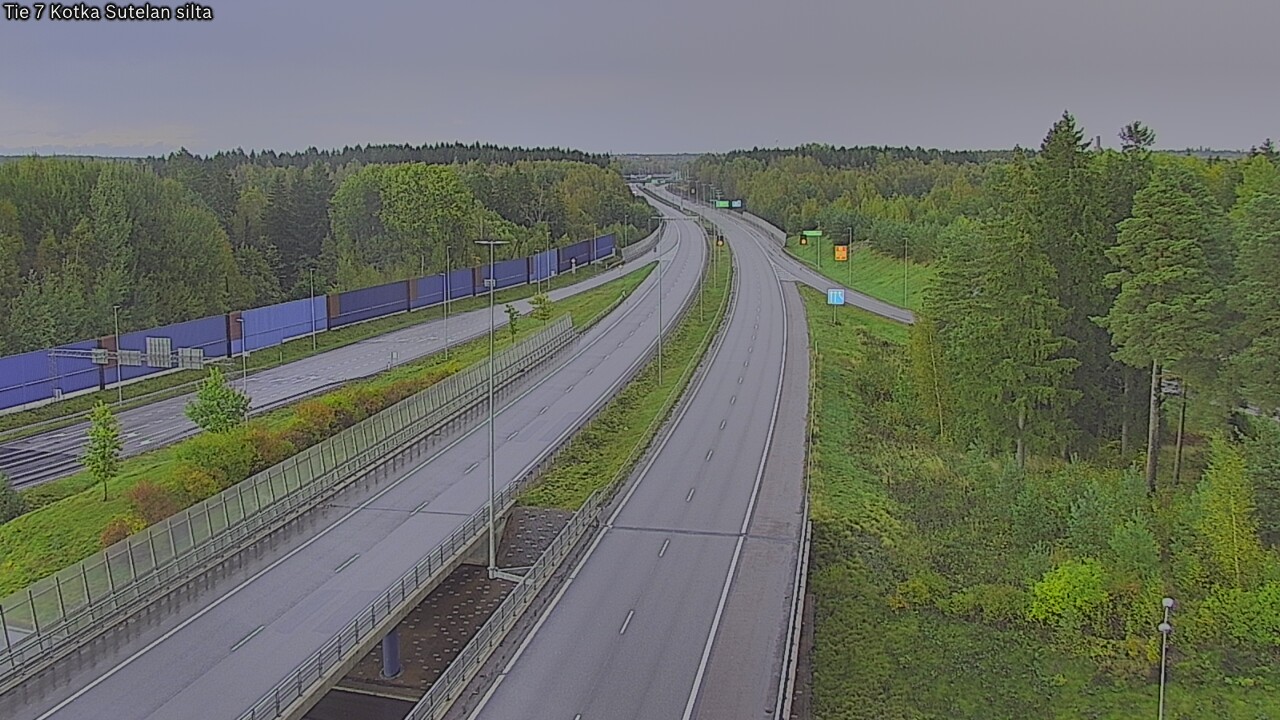 Weather Camera Image Road 7 Kotka Sutelan silta, Kotka, Kymenlaakso