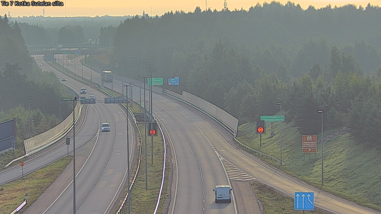 Weather Camera Image Road 7 Kotka Sutelan silta, Kotka, Kymenlaakso