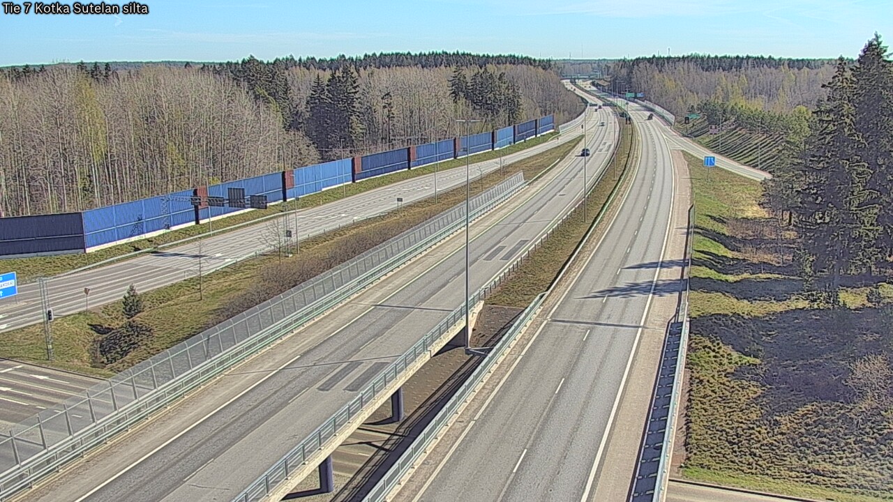 Weather Camera Image Road 7 Kotka Sutelan silta, Kotka, Kymenlaakso