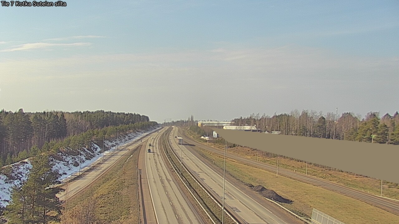 Weather Camera Image Road 7 Kotka Sutelan silta, Kotka, Kymenlaakso