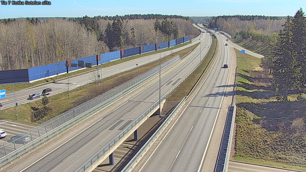 Weather Camera Image Road 7 Kotka Sutelan silta, Kotka, Kymenlaakso